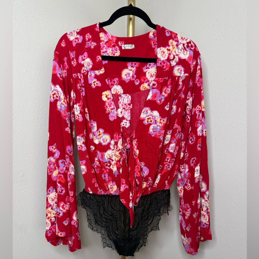 Intimately Free People Bell‎ Sleeve Body suit